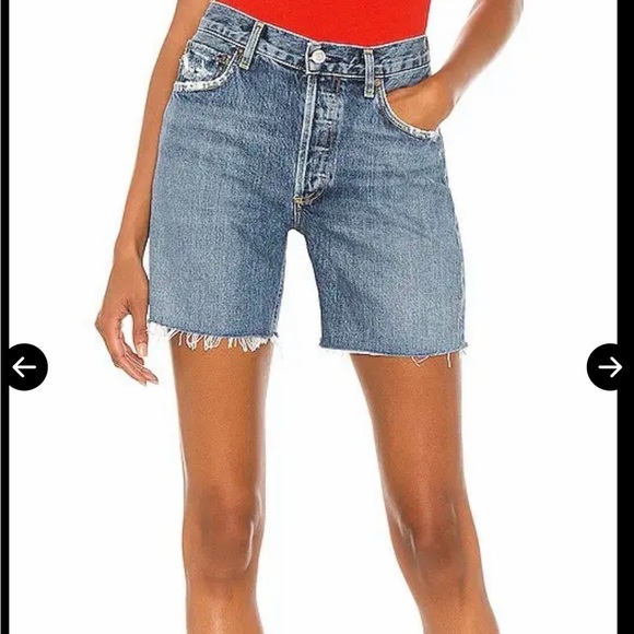 Agolde Pants - AGOLDE Rumi Mid Length Short - size 31